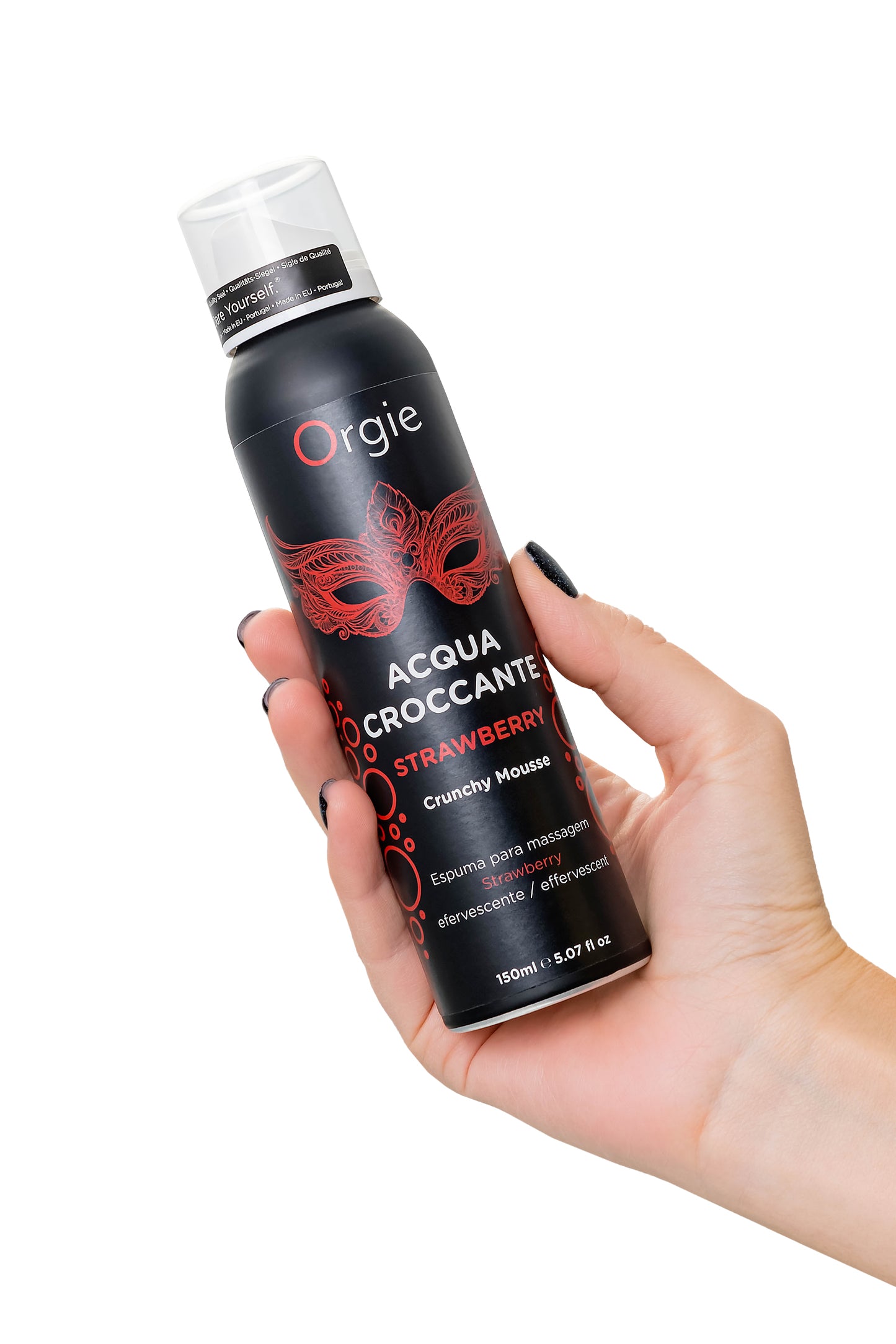 ORGIE Acqua Croccante Efervesan Nemlendiricil Şehvetli Masaj Köpüğü, 150 ml