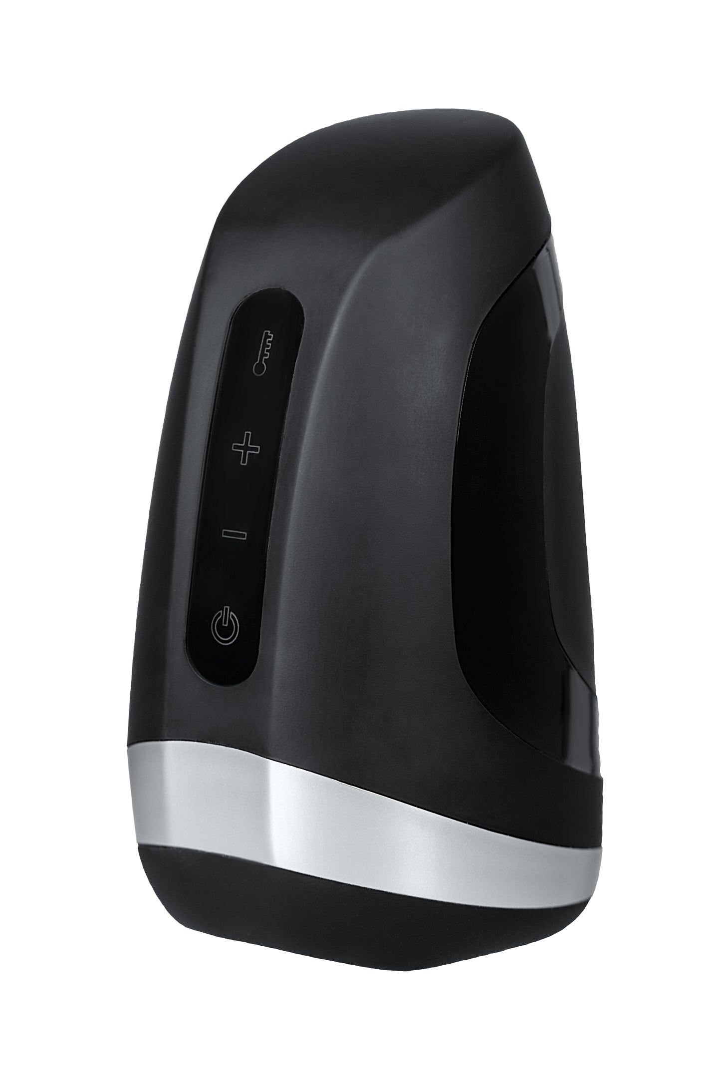Satisfyer Men Heat Vibratiion Masturbator Gerçekçi Olmayan, Silikon, Siyah, 15 cm