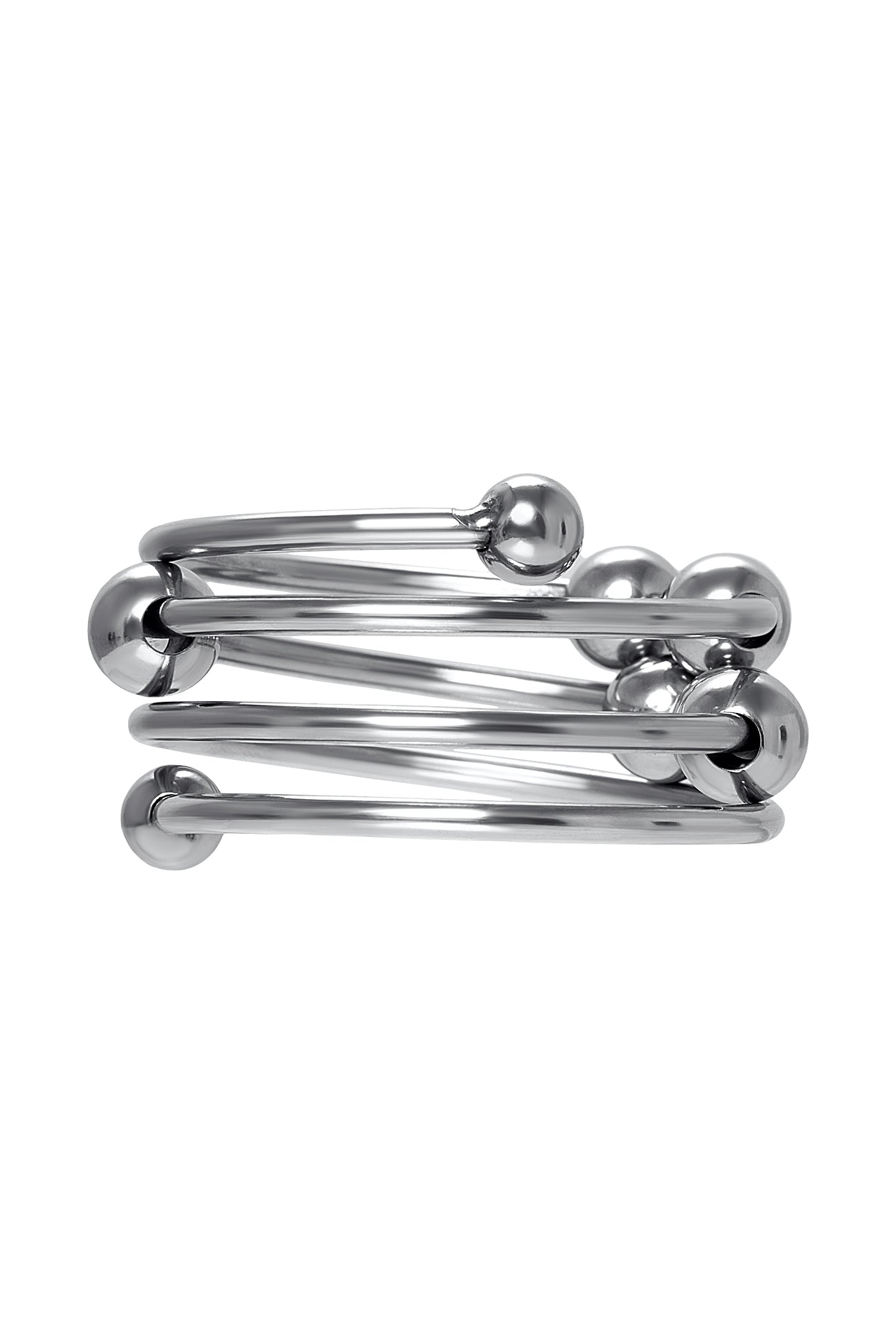 Metal by Toyfa penis Halkası, Metal, gümüş, Ø 4cm