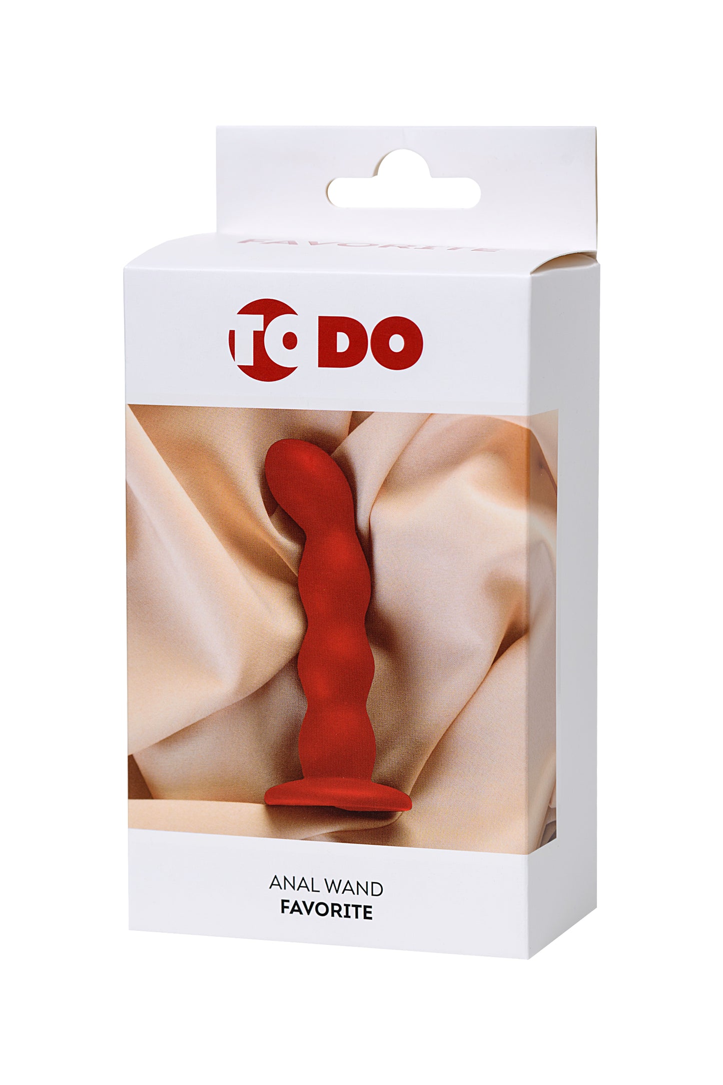 ToDo by Toyfa Favorite Anal Plug, Silikon, Kırmızı, 13 cm, Ø 2,8 cm