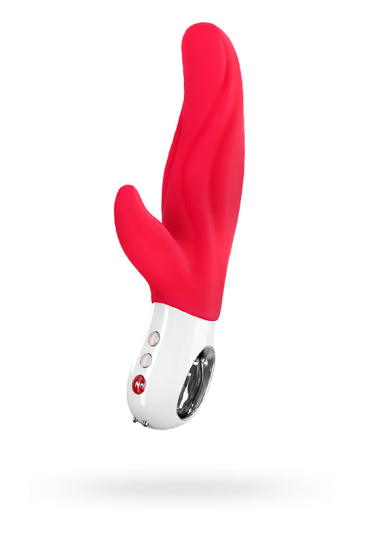 Fun Factory LADY Bİ Vibratör, silikon, kırmızı, 22 cm