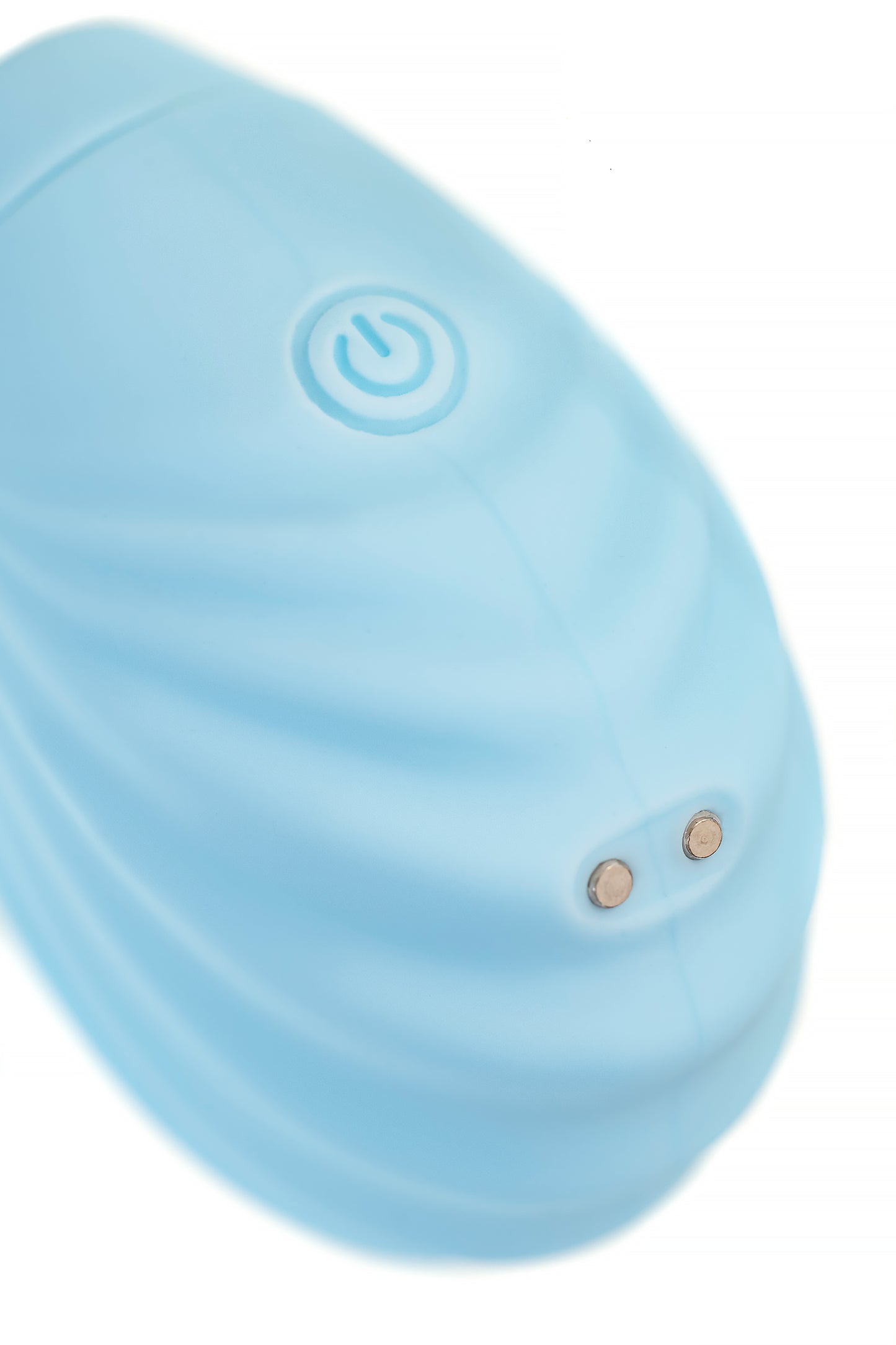 Qli by Flovetta Scall'dan vakum dalgası klitoral uyarıcı , silikon, mavi, 6 cm