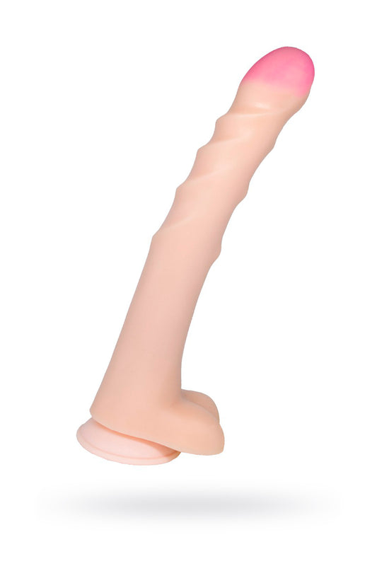 Lovetoy SUPERGIANT Realistik Dev Dildo, vantuzlu, çap 57 mm, toplam uzunluk 380 mm