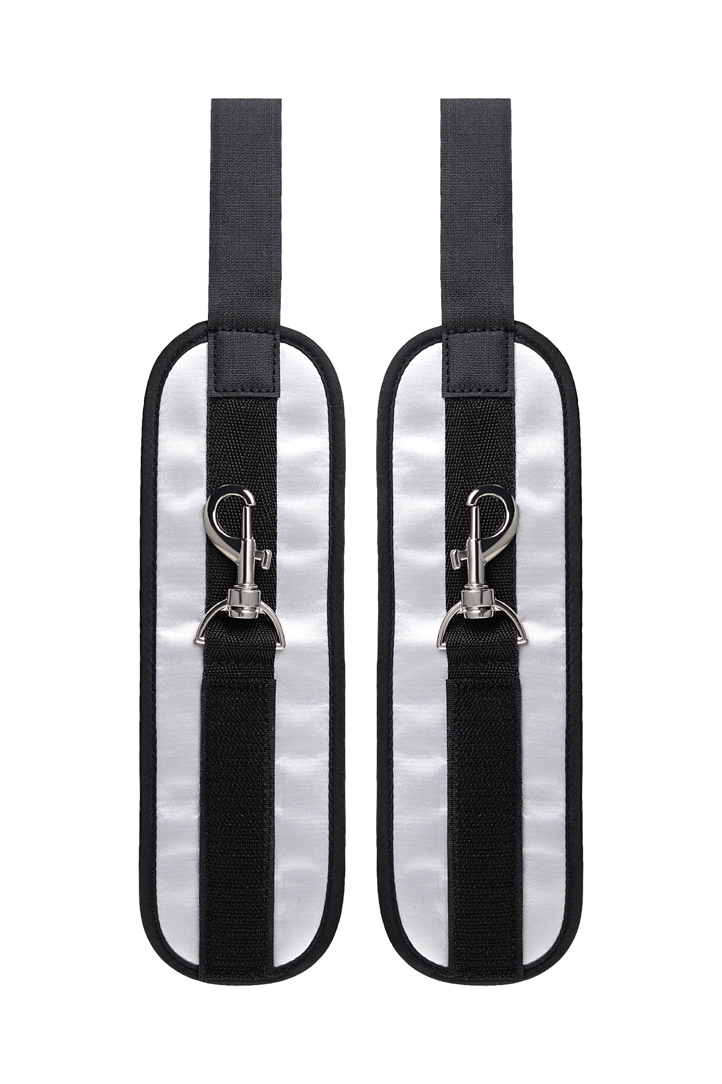 Anonymo BDSM Kapı esaret kelepçe, Polyester, Gümüş, 23 cm