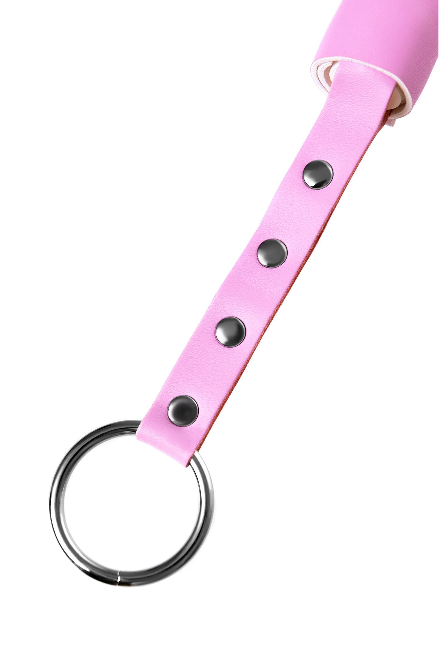 Anonymo Deri Kırbaç #0006, PU deri, pembe, 64 cm