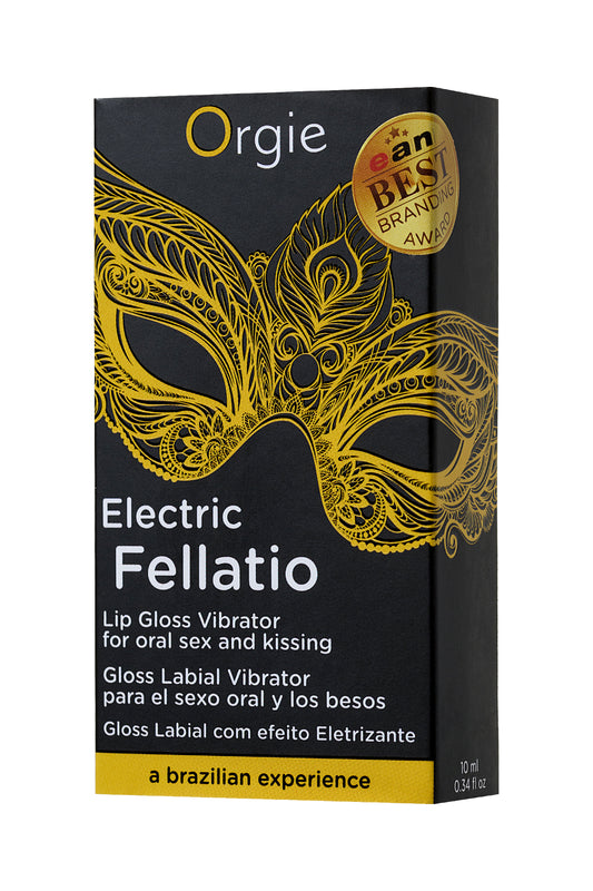 ORGIE Sexy Vibe Electric Fellatio Titreşim Etkili Dudak Parlatıcısı, 10 ml