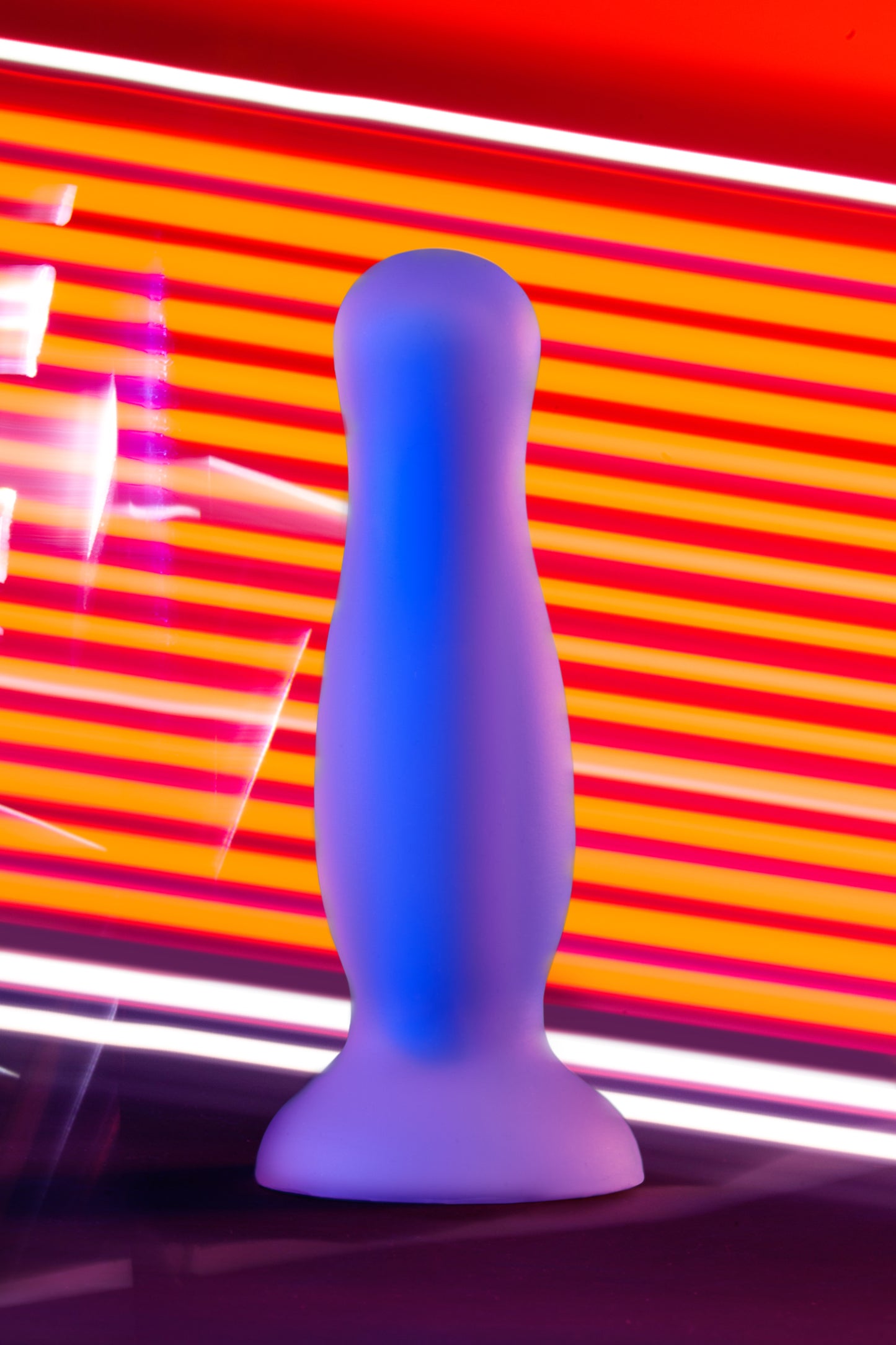 Beyond by Toyfa Kyle Glow Gece Parlayan Anal Plug , Silikon, Şeffaf, 10 cm