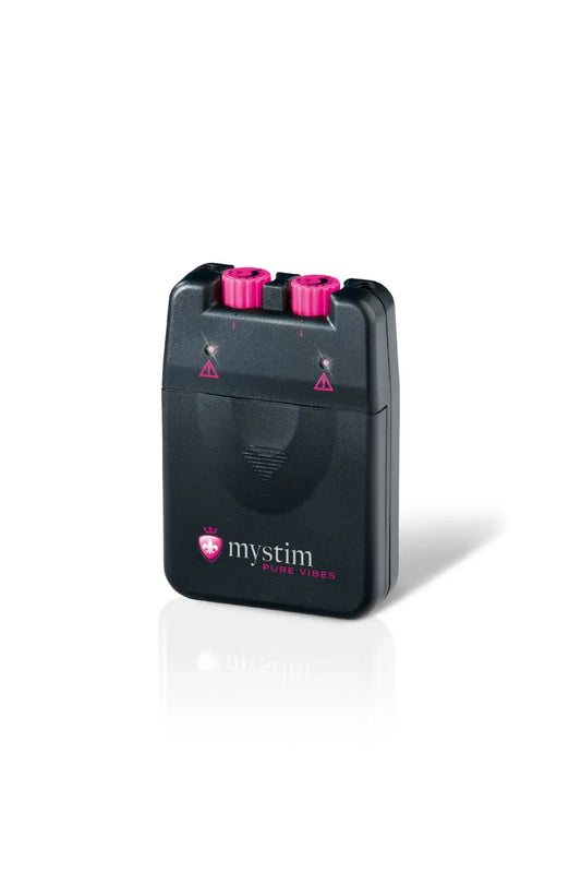 Mystim Cluster Buster Darbe Kaynağı, uzaktan kumanda, digital, 12 program, siyah