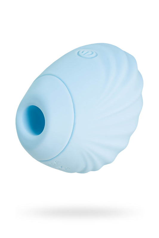 Qli by Flovetta Scall'dan vakum dalgası klitoral uyarıcı , silikon, mavi, 6 cm