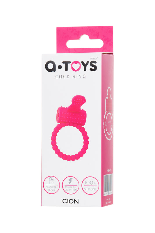 A-Toys by TOYFA Cion Penis Halkası, silikon, pembe, Ø 3,5 cm
