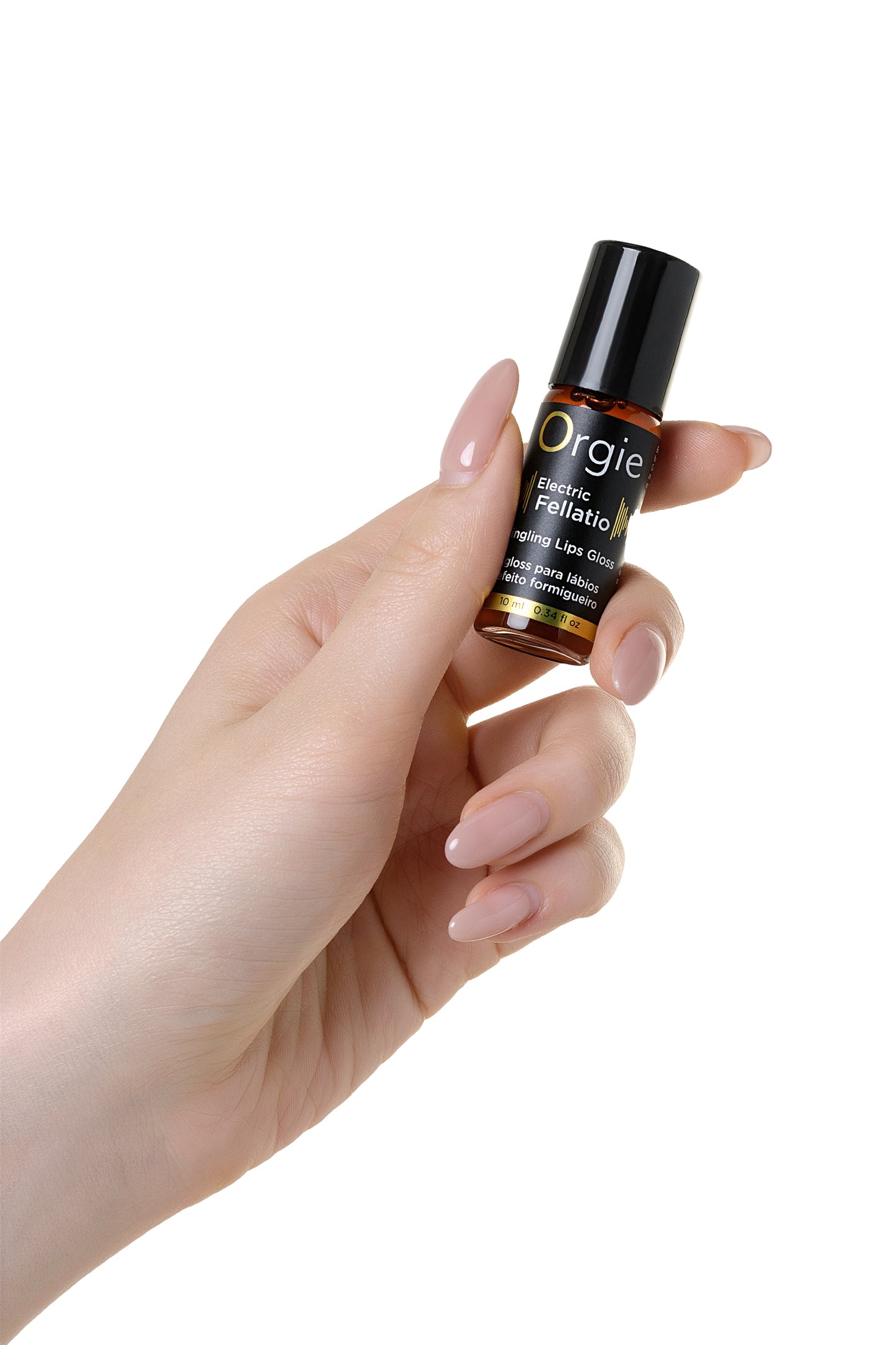 ORGIE Sexy Vibe Electric Fellatio Titreşim Etkili Dudak Parlatıcısı, 10 ml