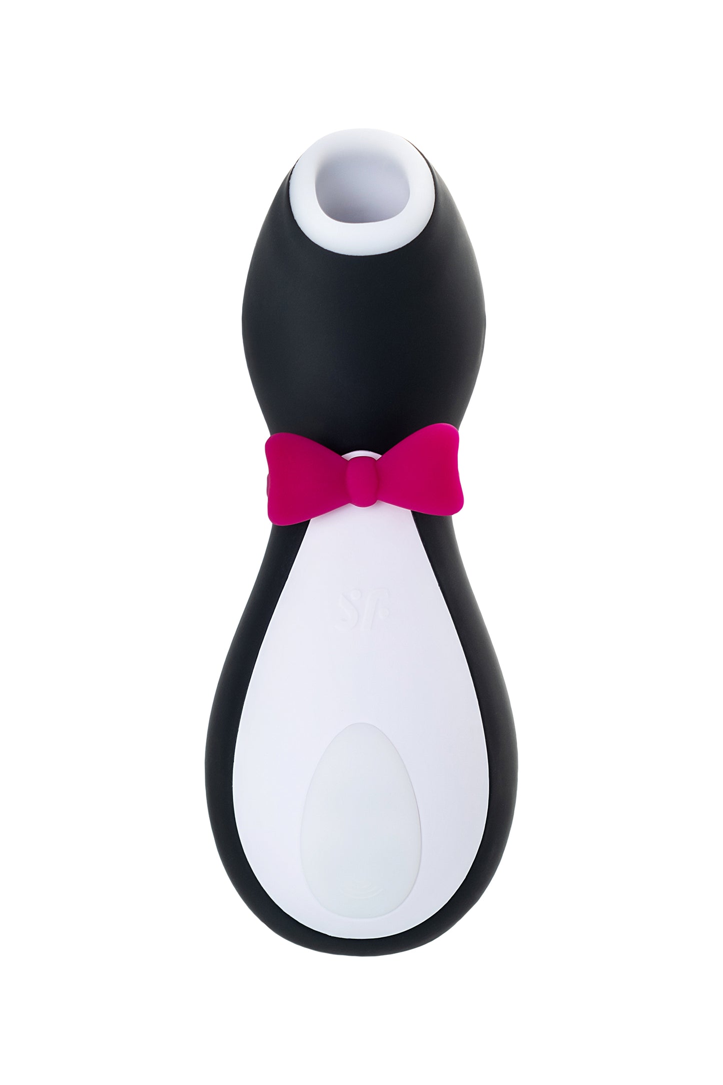 Satisfyer Penguin Vakum Dalgası Klitoris Vibratörü, silikon, siyah, 11,5 cm