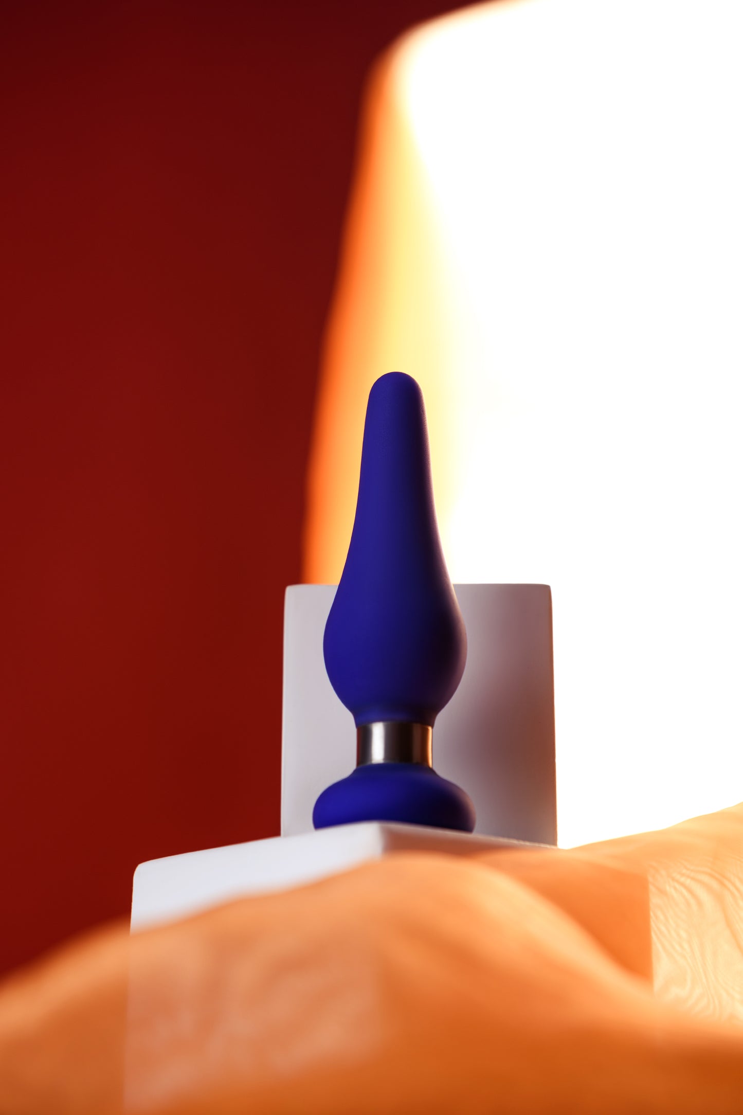 ToDo by Toyfa Slassic anal kılıf, Beden S, silikon, mavi, 10 cm, Ø 3 cm