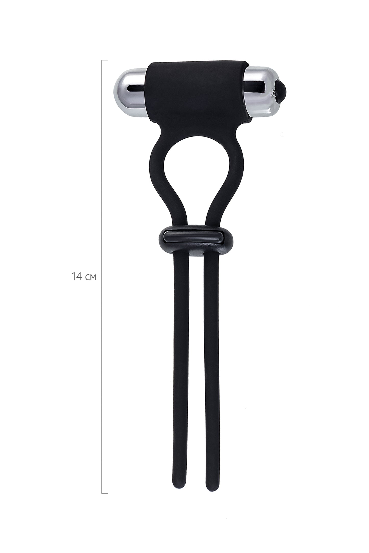 A-Toys by TOYFA Kement Jat , silikon, siyah, 14 cm