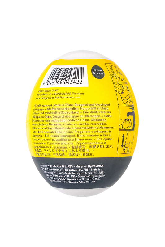 Satisfyer Egg Single (Fierce) Masturbatör gerçekçi değil