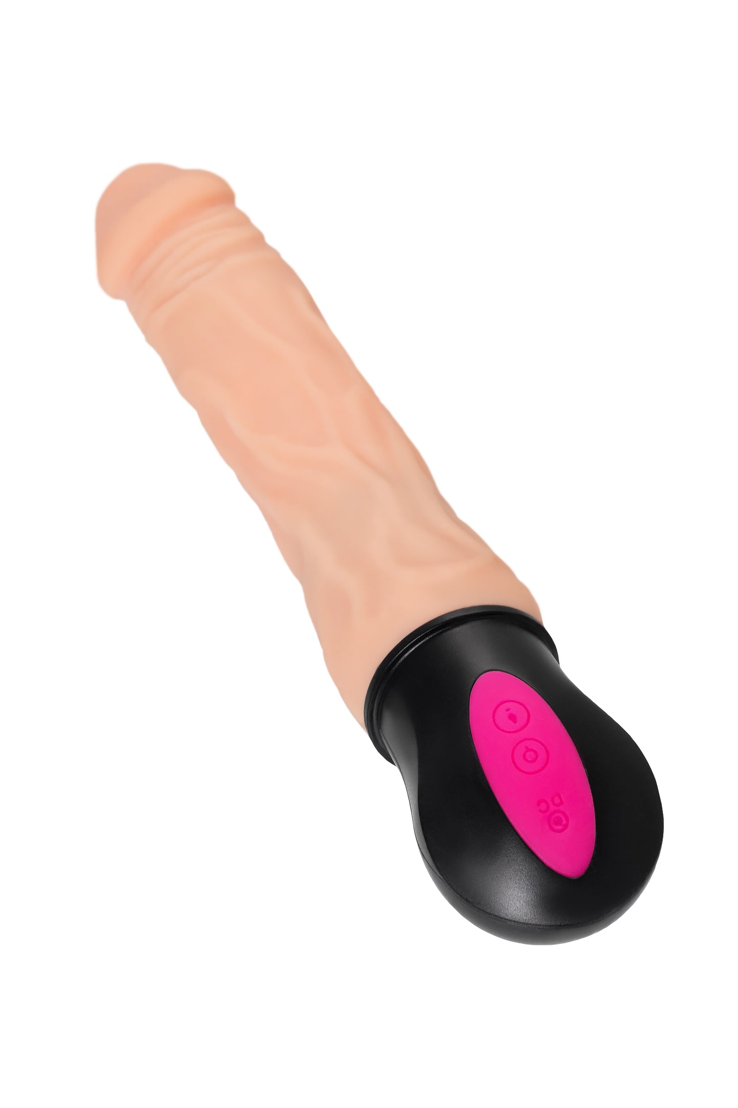 A-Toys by TOYFA Isıtmalı Realistik Vibratörü, TPE, Ten, 25 cm