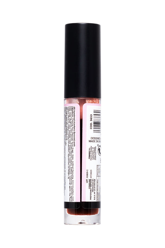 SECRET PLAY Lip Gloss Vibrant Kiss' Çilekli Sakız Aromalı Dudak Parlatıcı, 6 gr