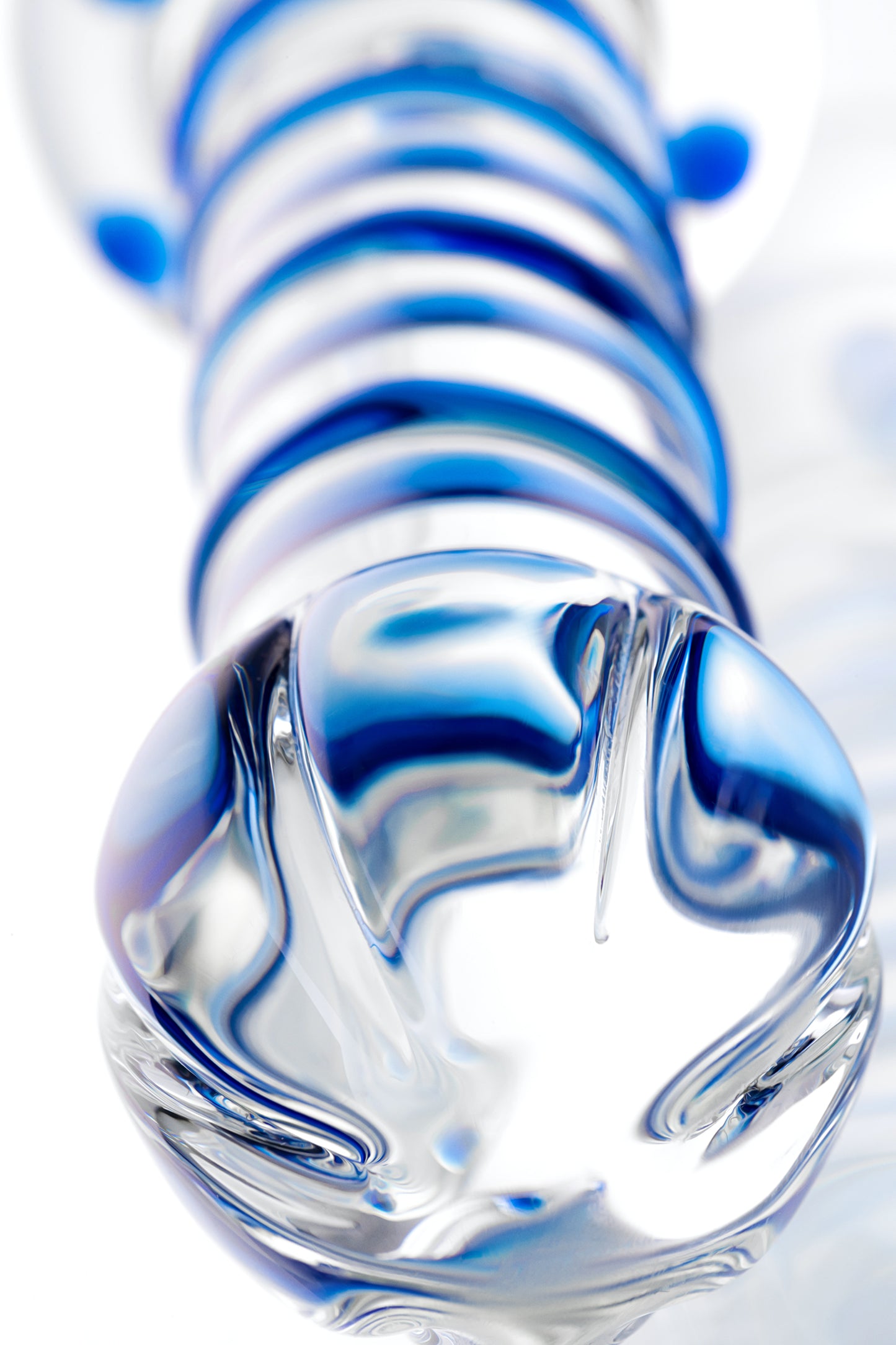 Çift taraflı yapay penis Sexus Glass, cam, transparan, 22,5 cm