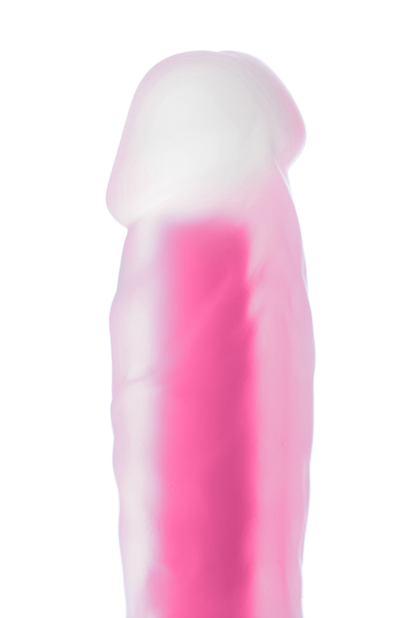 Beyond by Toyfa Peter Glow Gece Parlayan Dildo, Silikon, Şeffaf, 22 cm
