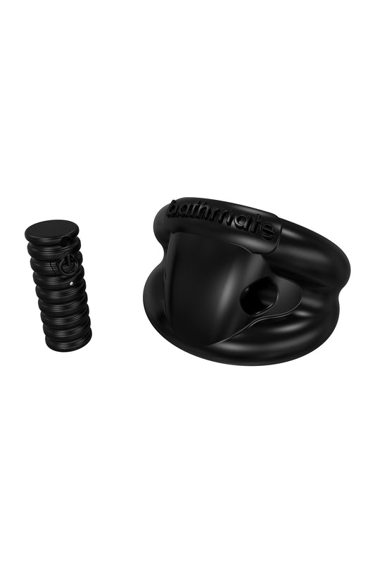 Bathmate Penis üzerindeki titreşim halkası Strength, elastomex, siyah, Ø5 cm