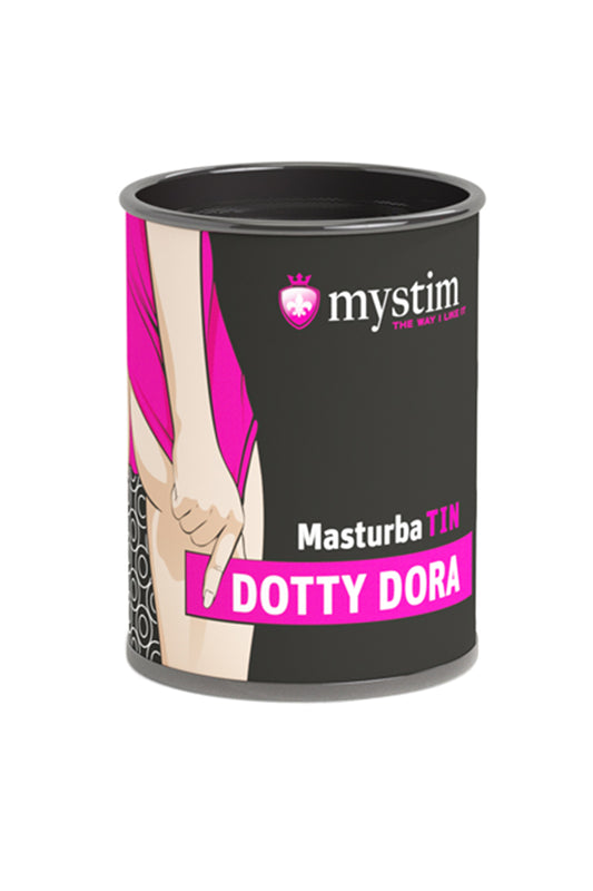 Mystim Mastürbatör Dotty Dora Masturbatör, TPE, beyaz, 4,5 cm