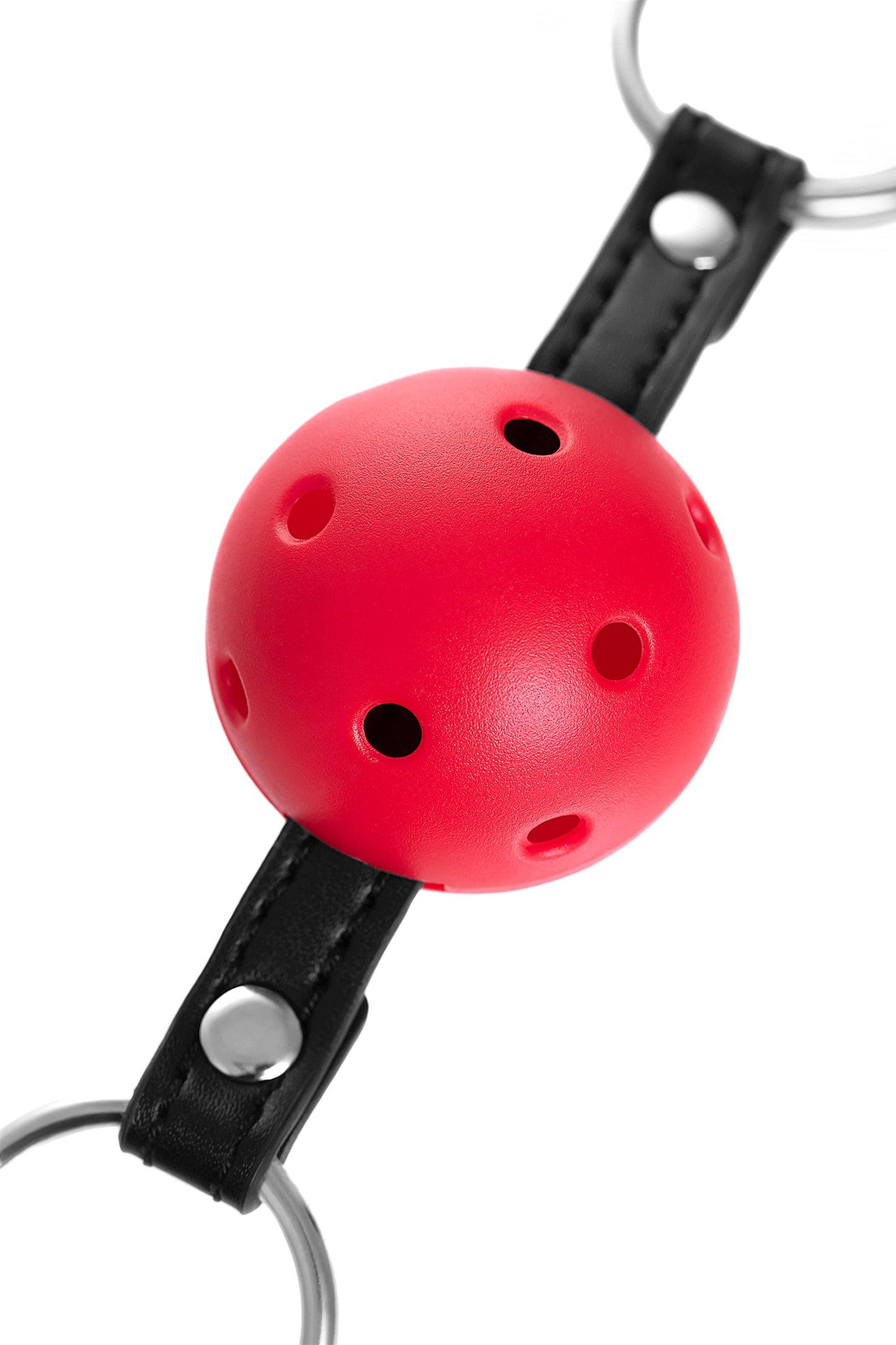 Anonymo BDSM Ağız Topu #0303, ABS plastik, kırmızı, 64 cm