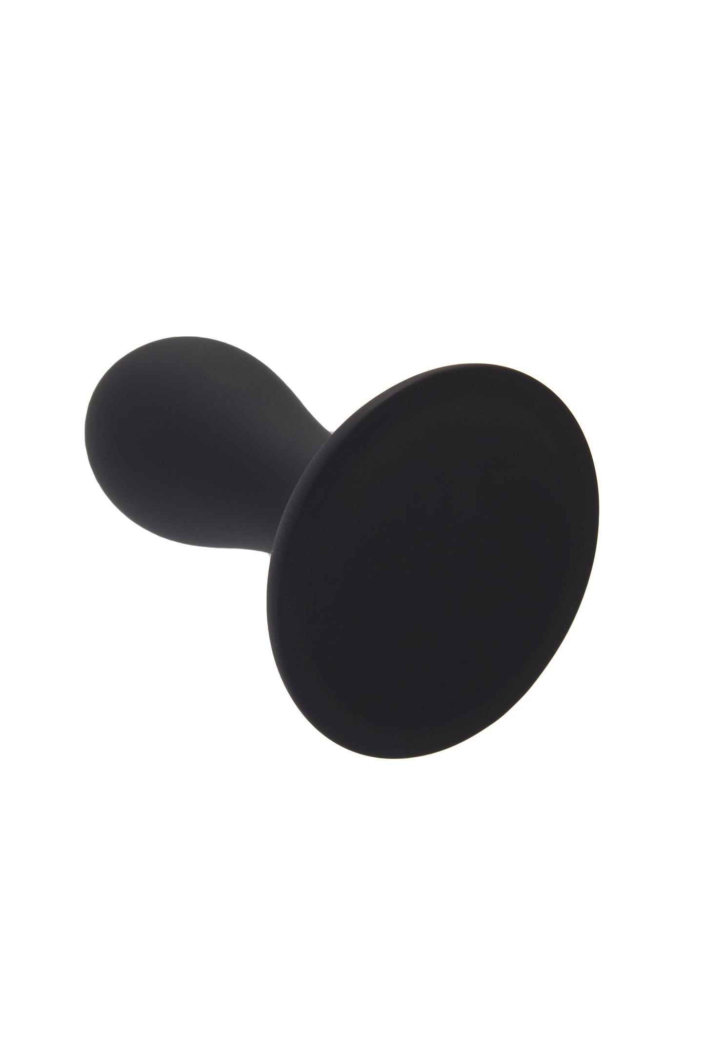 Erotist Hidro Anal Plug, S, silikon, siyah, 8,5 cm