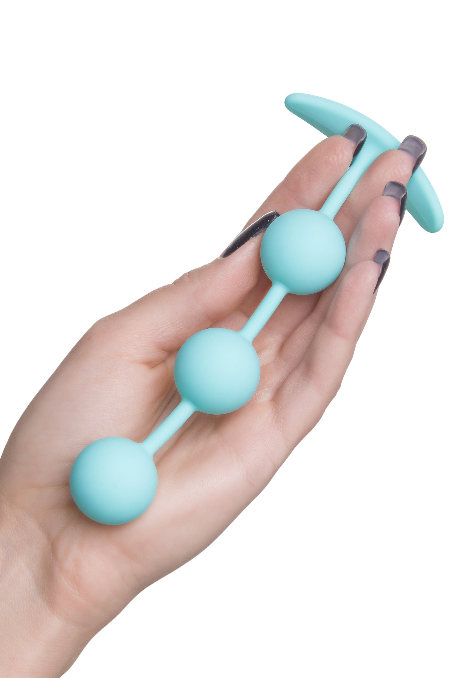 ToDo by Toyfa Triplex Anal Plug, Silikon, nane, 15 cm, Ø 2,5 cm
