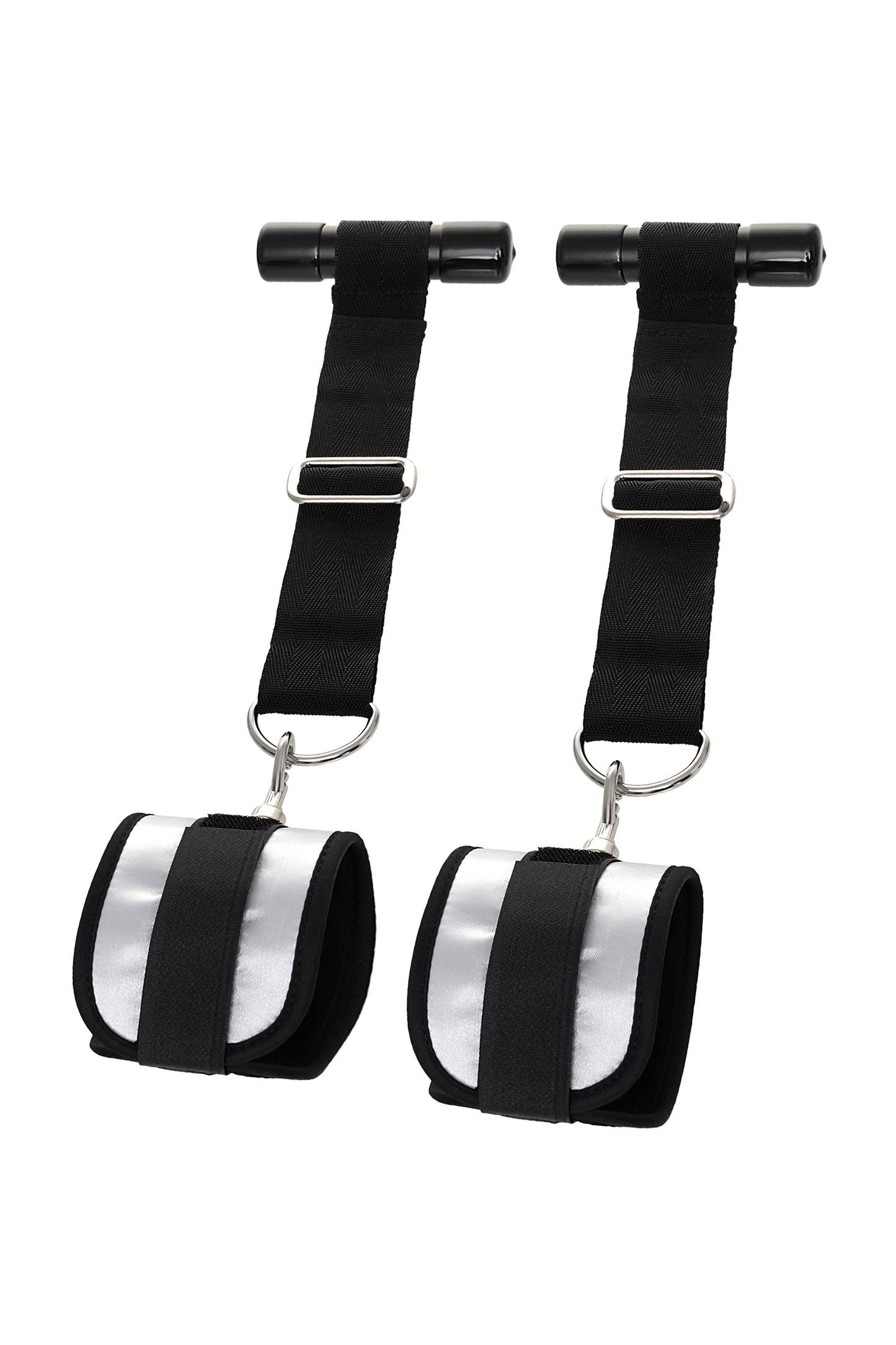 Anonymo BDSM Kapı esaret kelepçe, Polyester, Gümüş, 23 cm