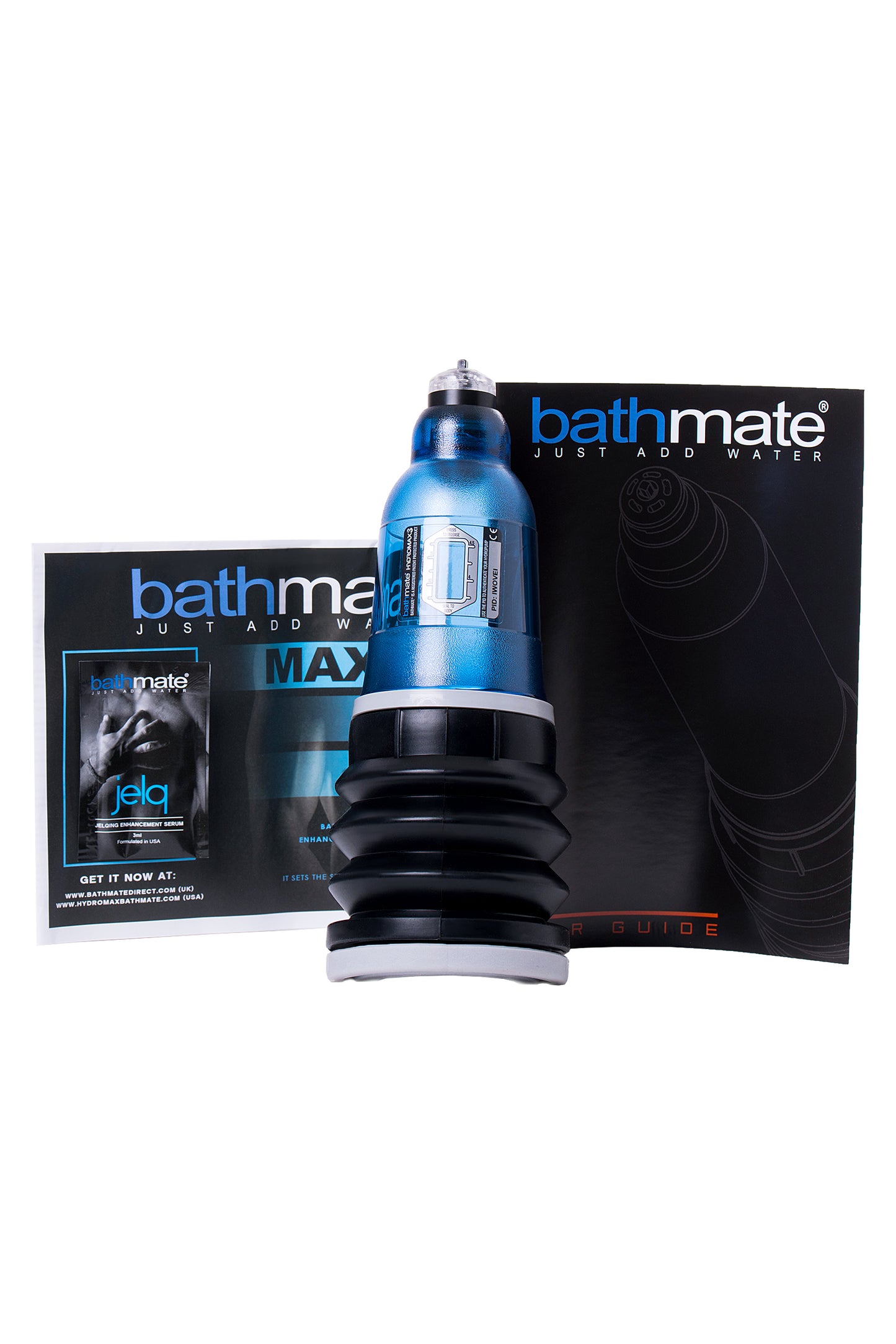 Bathmate HYDROMAX3 hidrolik pompa, ABS plastik, Mavi, 22 cm