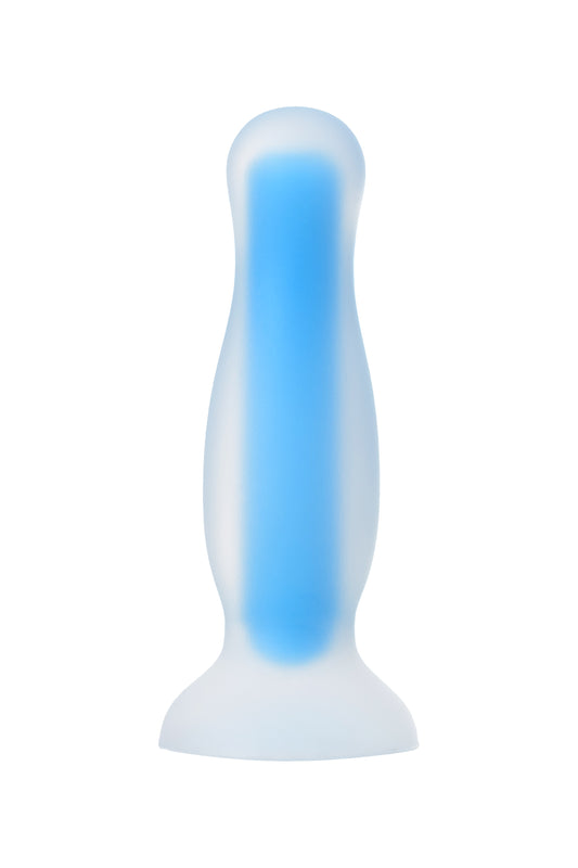 Beyond by Toyfa Kyle Glow Gece Parlayan Anal Plug , Silikon, Şeffaf, 10 cm