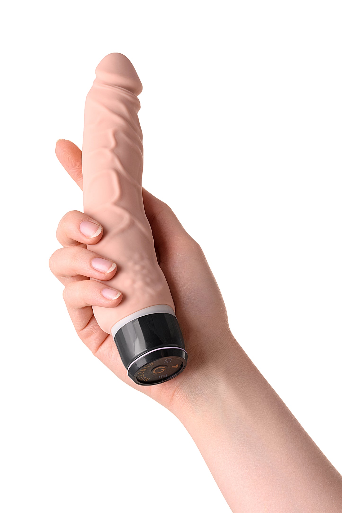A-Toys by TOYFA Akın Realistik Vibratörü, silikon, ten, 20,2 cm