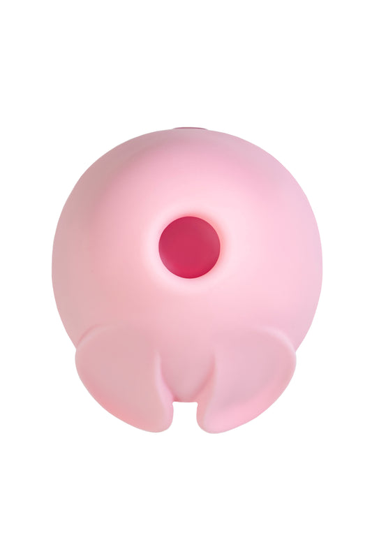 Qli by Flovetta Bun'dan vakum dalgası klitoral uyarıcı, silikon, pembe, 6,5 cm