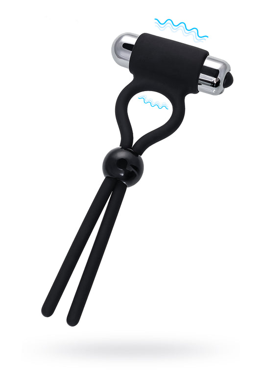 A-Toys by TOYFA Kement Ect, silikon, siyah, 14 cm