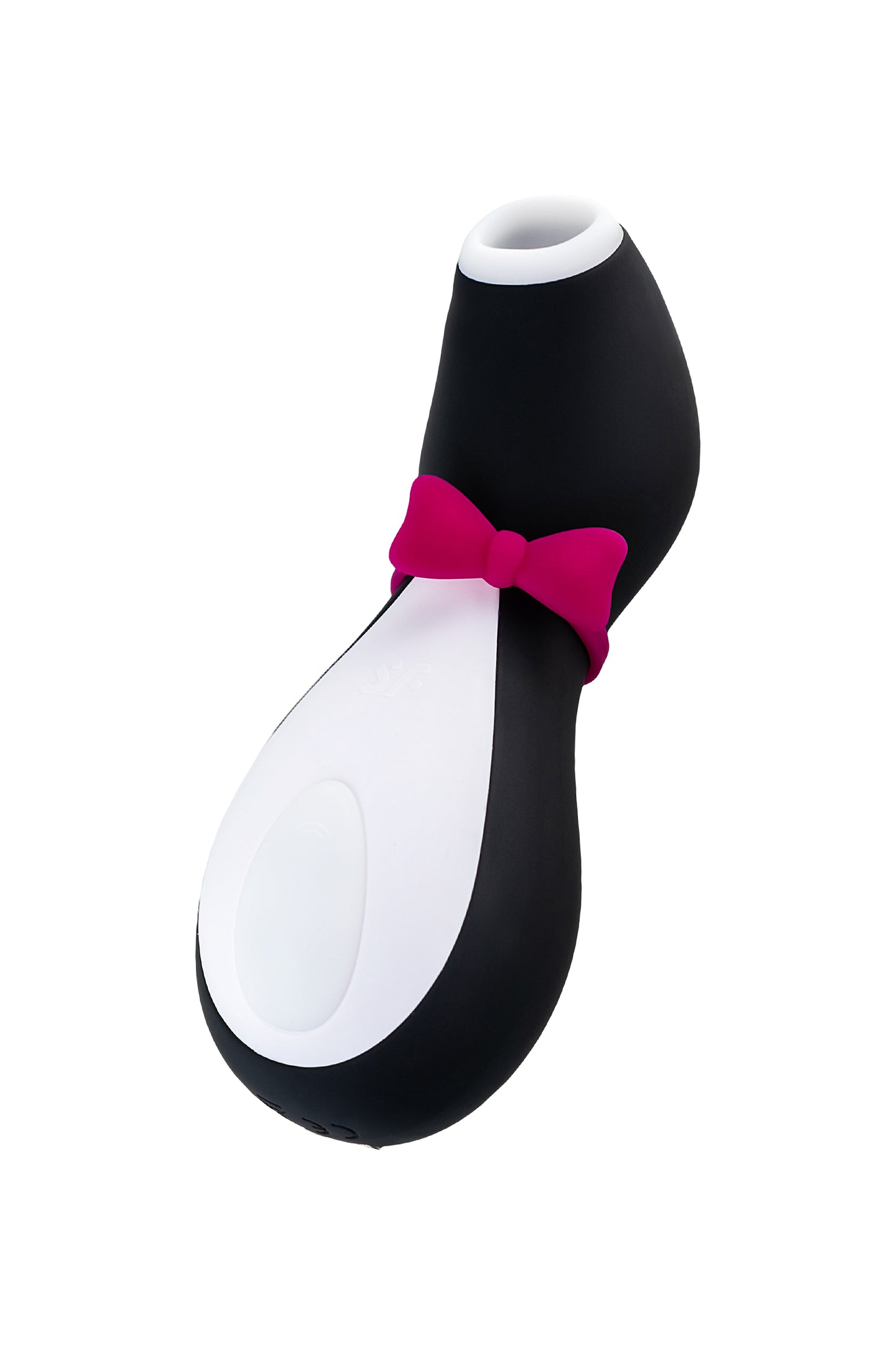 Satisfyer Penguin Vakum Dalgası Klitoris Vibratörü, silikon, siyah, 11,5 cm