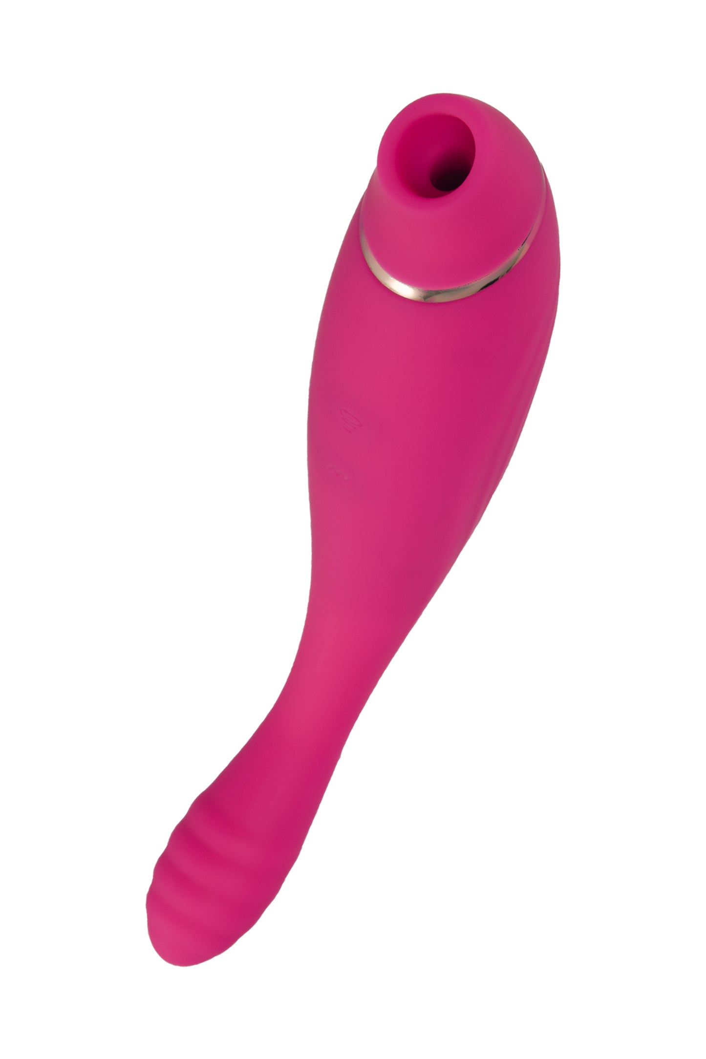 JOS Danvi Vakum Dalgası Vibratör, Silikon, Pembe, 21,5 cm