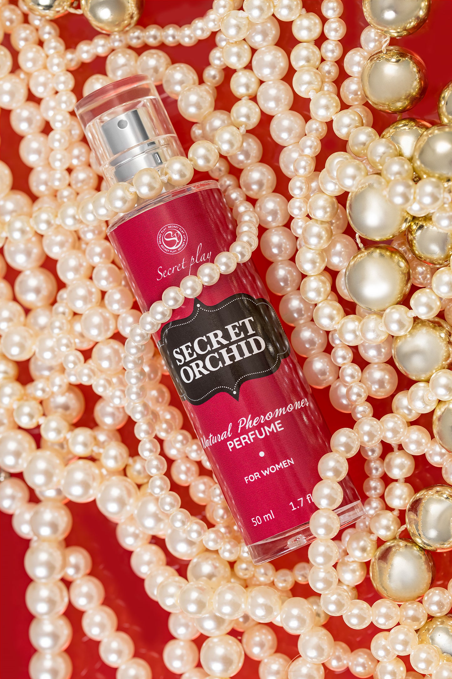 SECRET PLAY ORCHID Feromonlu Parfüm ,Kadınlar İçin, 50 ml
