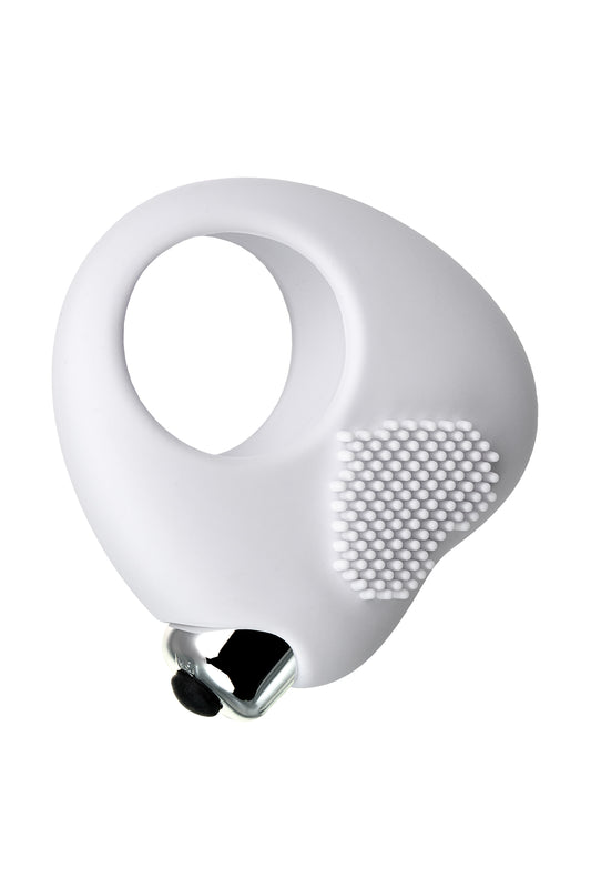 JOS MOYS Penis Halkası, silikon, beyaz, 6,7 cm