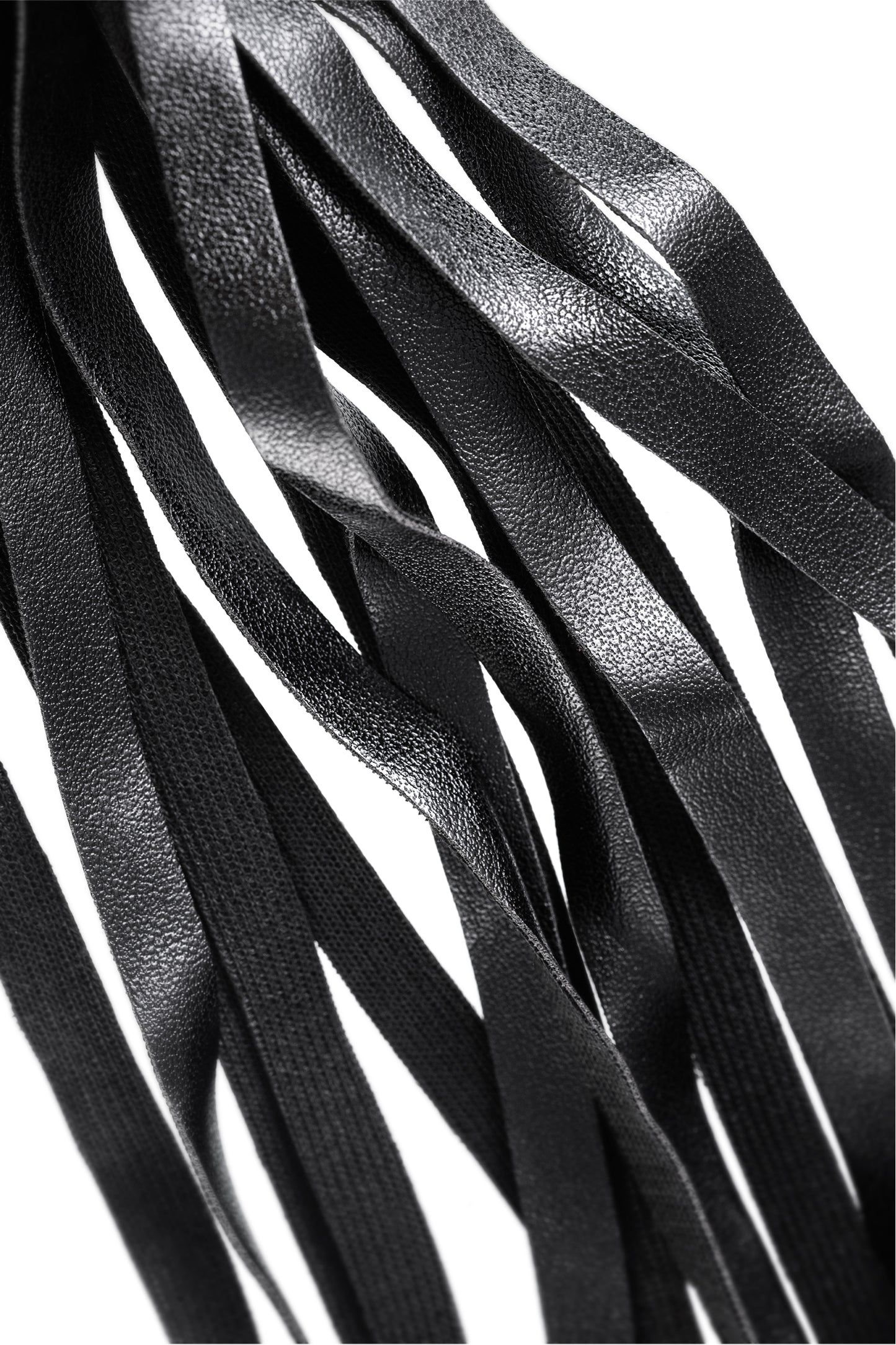 Anonymo BDSM Kırbaç #0004, PU deri, siyah, 45 cm