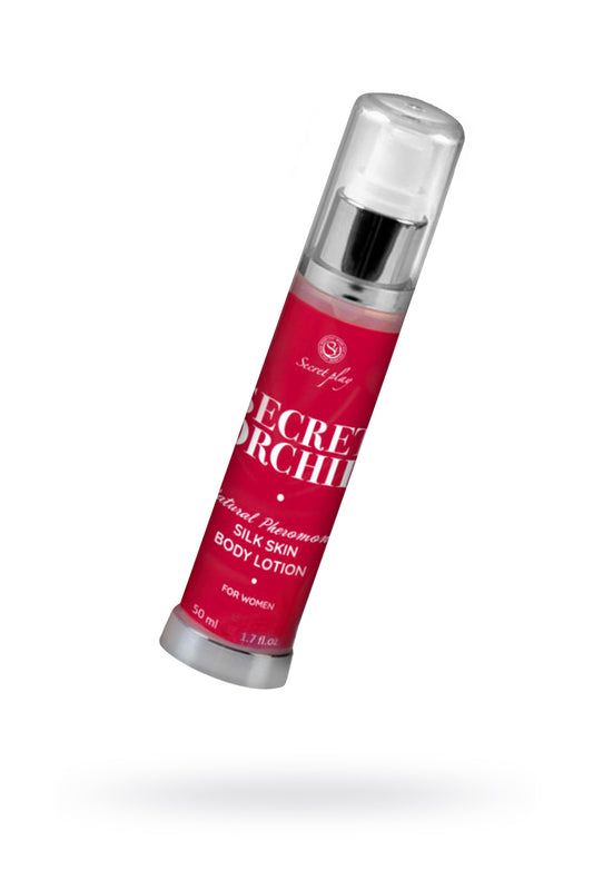 SECRET PLAY Orchid Silk Skin Feromonlu Losyon,Kadınlar İçin, 50 ml