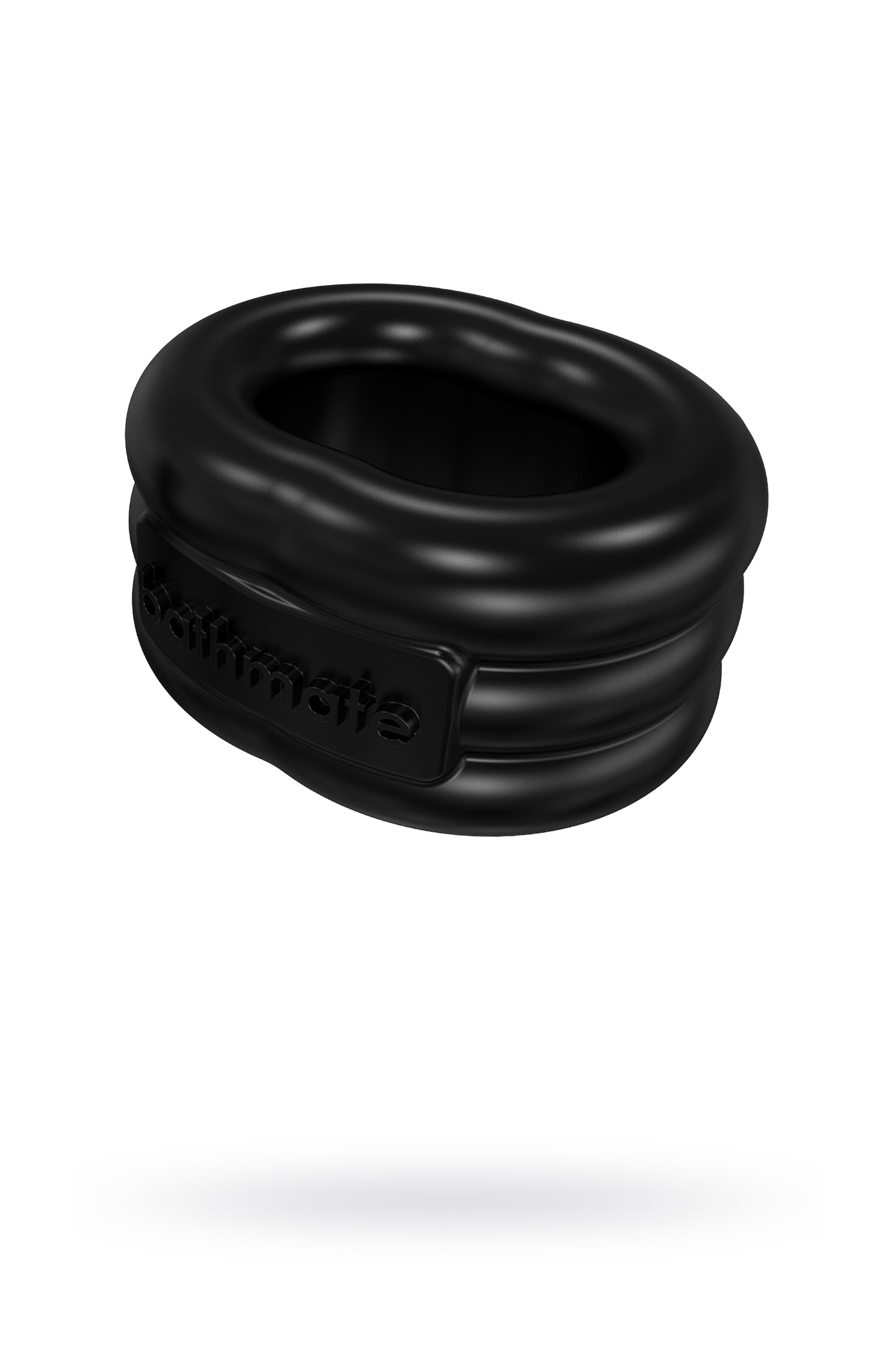 Bathmate Penis üzerindeki titreşim halkası Stretch, elastomex, siyah, Ø5 cm