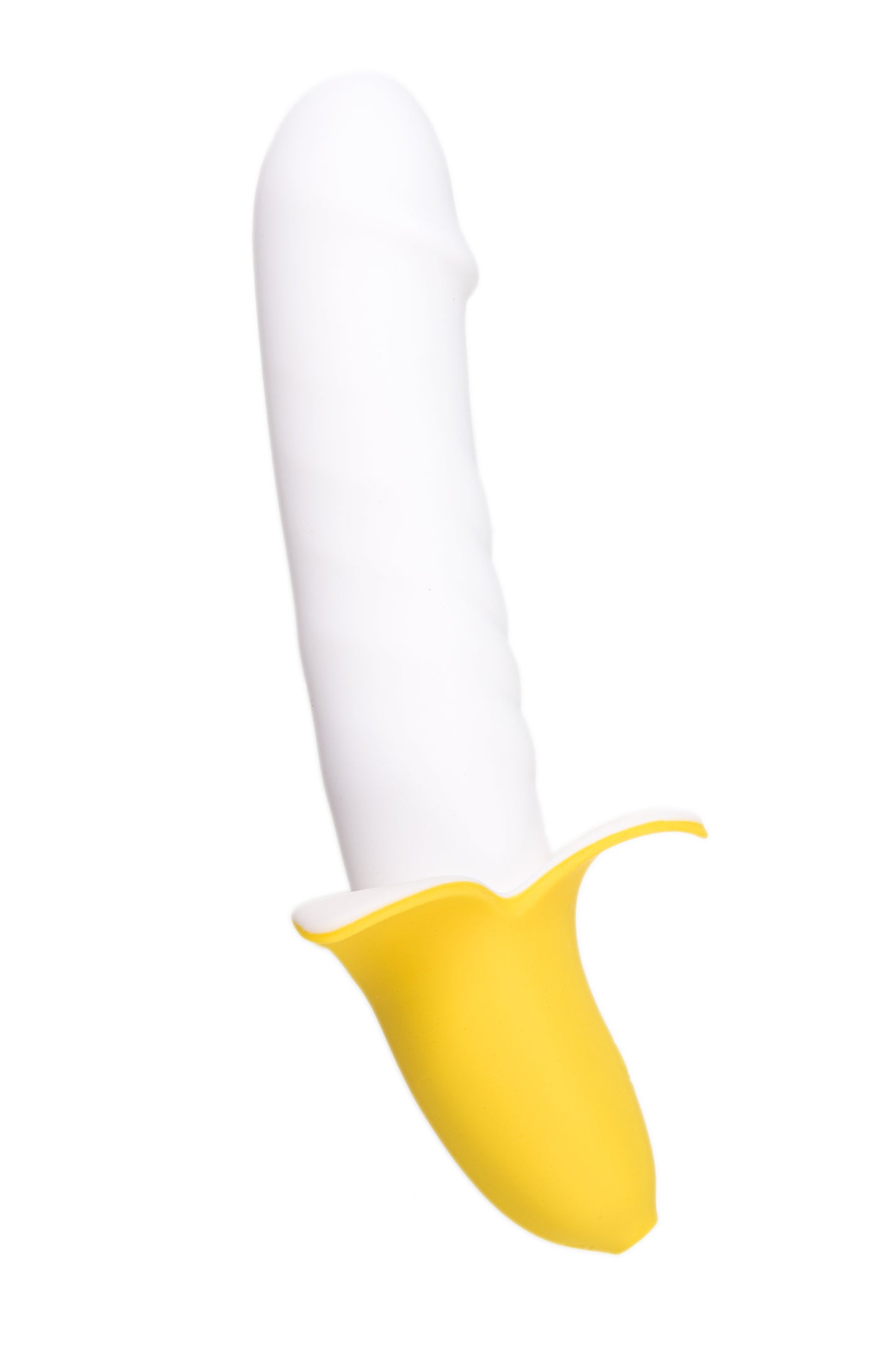 JOS B-NANA Vibratör, silikon, beyaz, 19 cm