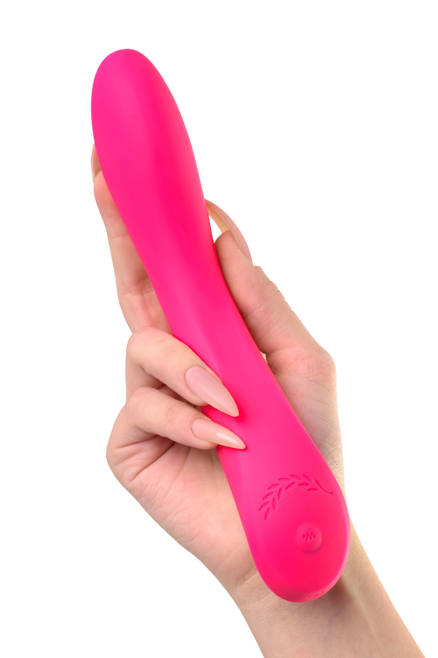 JOS Twig Vibratör, 5 titreşim modu, silikon, pembe, 20,5 cm, Ø 3,4 cm