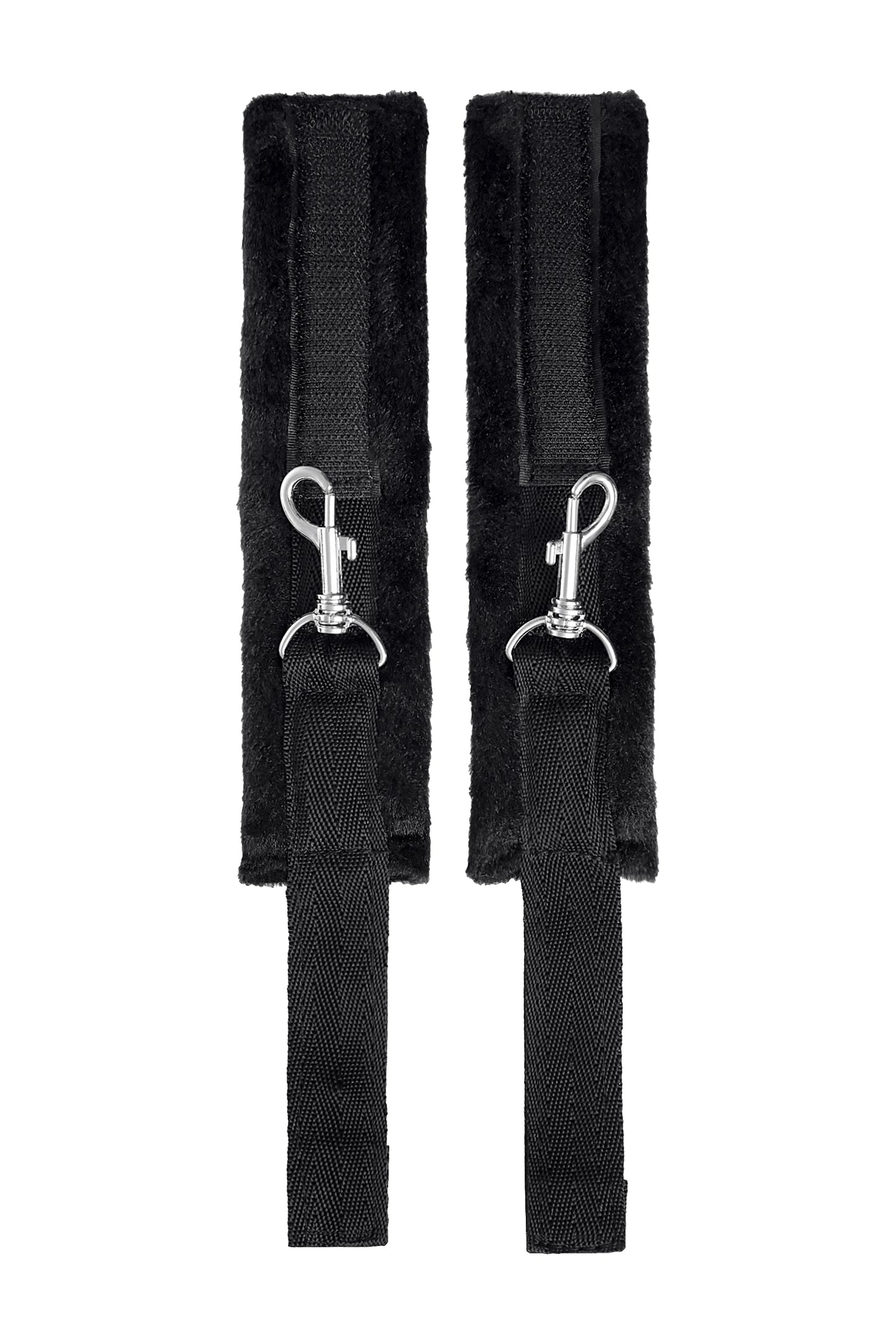 Anonymo BDSM sabitleme kemeri #0701 yastıklı, kadife, siyah, 127 cm