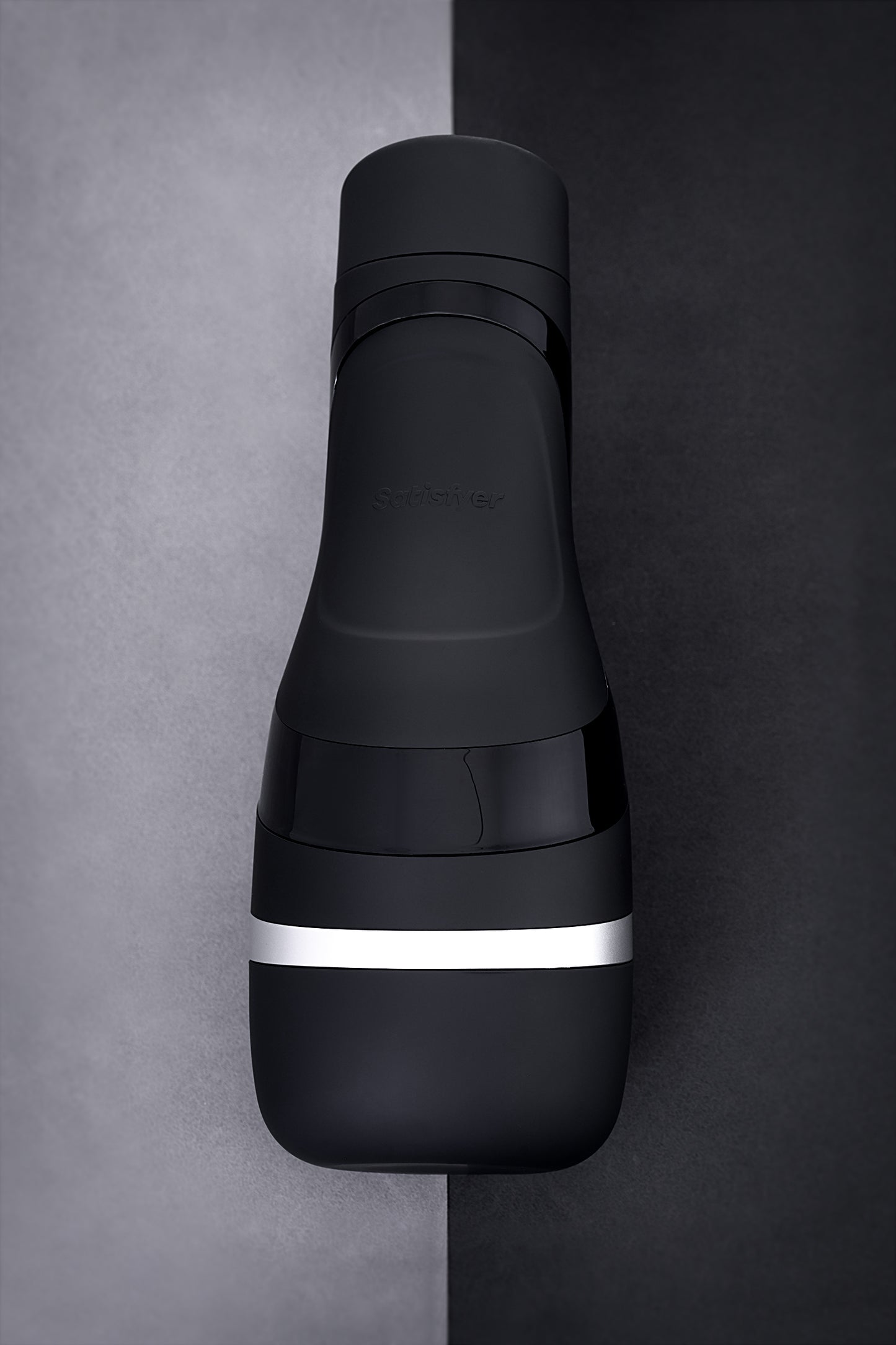 Satisfyer Men Classic Masturbator gerçekçi Olmayan, TPE, gümüş, 25,4 cm