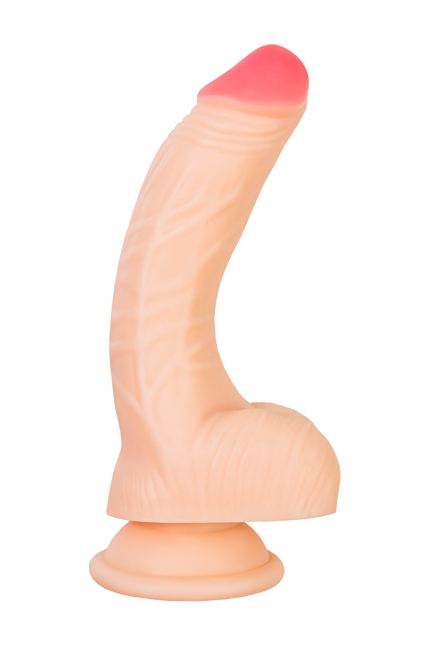 RealStick Çıplak Nash, PVC, et, 18 cm gerçekçi yapay penis