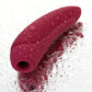 Satisfyer Curvy 1 Connect App Vakum Dalgası Klitoris Vibratörü, silikon, kırmızı, 14,3 cm