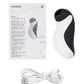 Satisfyer Orca Vakum dalgası temassız klitoral uyarıcı, silikon, siyah, 11,5 cm