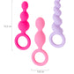 Satisfyer Booty Call (set of 3) Anal Plug Seti, silikon, çeşitli, 13,5 cm