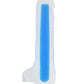 Beyond by Toyfa  Steve Glow Gece Parlayan Dildo, Silikon, Şeffaf, 20 cm